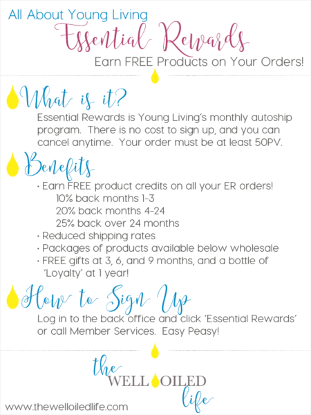 All About Young Living Essential Rewards!