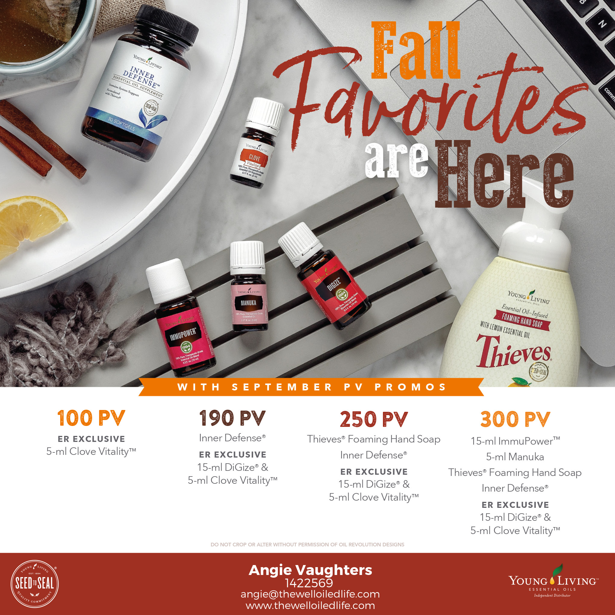 Monthly Young Living Promotion for September 2018 The WellOiled Life
