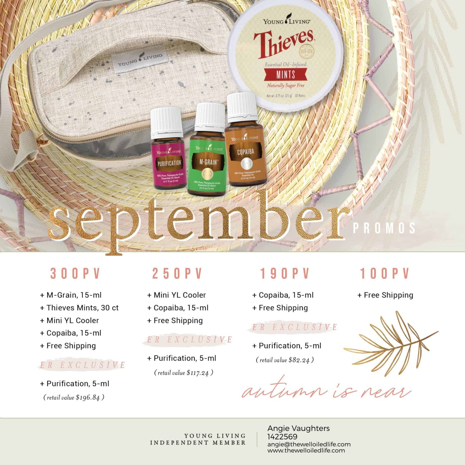 September 2020 Young Living Monthly Promotion The WellOiled Life