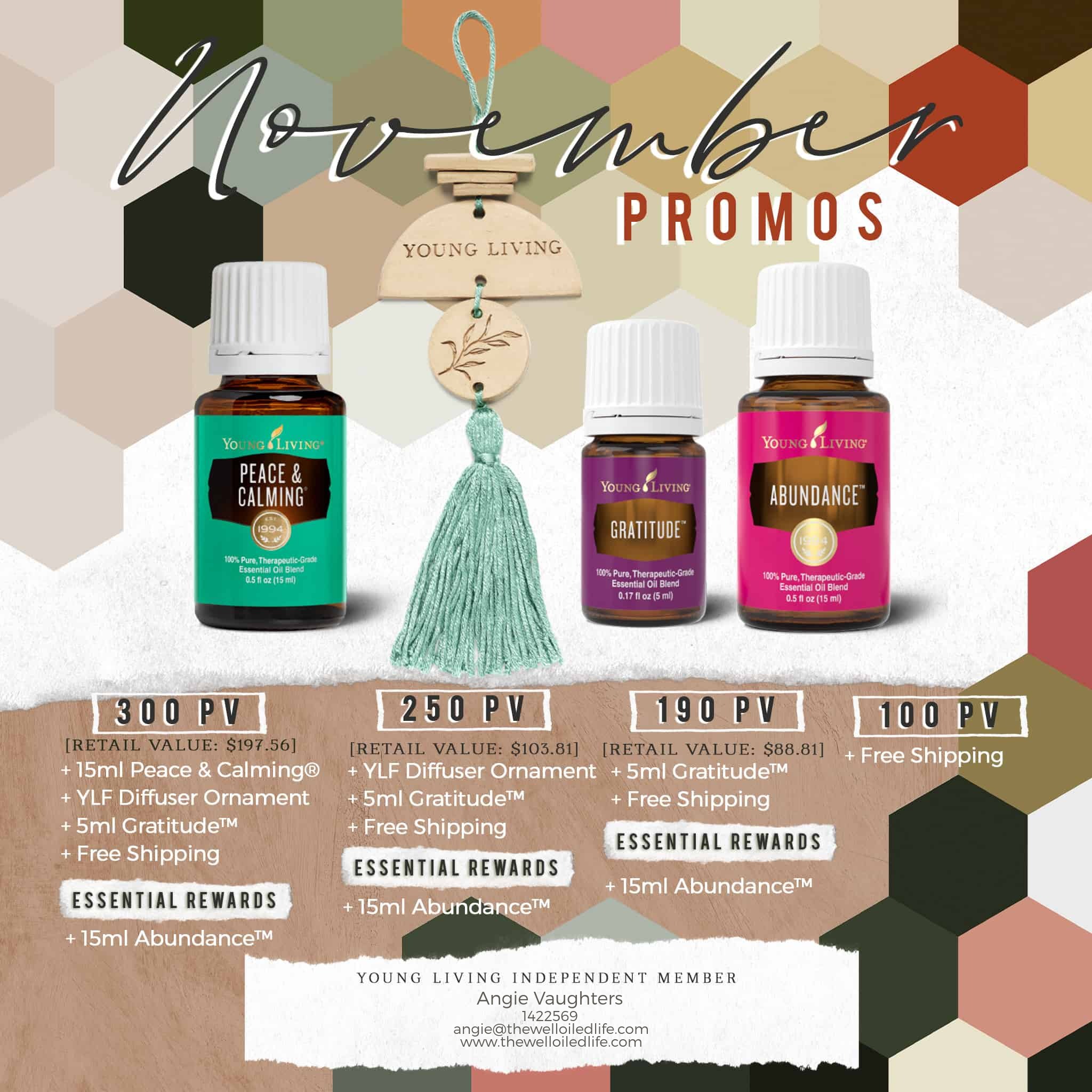 November 2020 Young Living Monthly Promotion The WellOiled Life